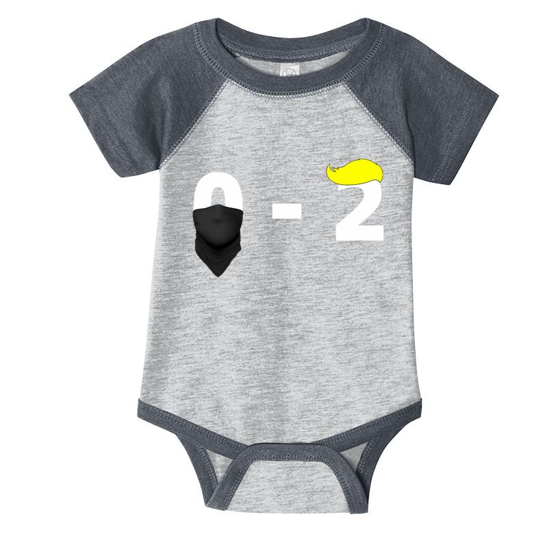 Funny Trump Golf Course Gunshots 0 2 Trump Is Safe Infant Baby Jersey Bodysuit