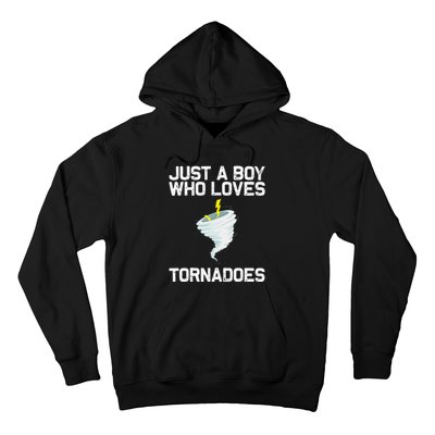 Funny Tornado Gift For Kids Hurricane Weather Chaser Hoodie