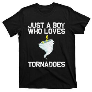 Funny Tornado Gift For Kids Hurricane Weather Chaser T-Shirt