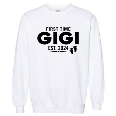 First Time Gigi Est 2024 Loading Promoted To Gigi Pregnancy Garment-Dyed Sweatshirt