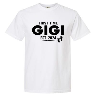 First Time Gigi Est 2024 Loading Promoted To Gigi Pregnancy Garment-Dyed Heavyweight T-Shirt