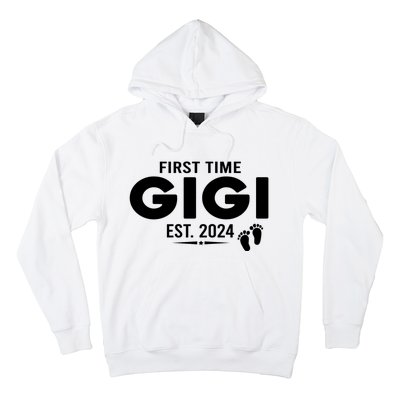 First Time Gigi Est 2024 Loading Promoted To Gigi Pregnancy Hoodie