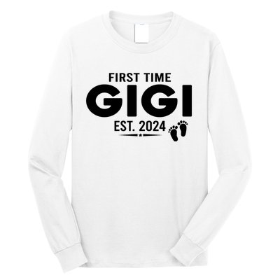 First Time Gigi Est 2024 Loading Promoted To Gigi Pregnancy Long Sleeve Shirt