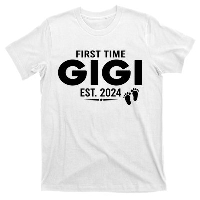 First Time Gigi Est 2024 Loading Promoted To Gigi Pregnancy T-Shirt