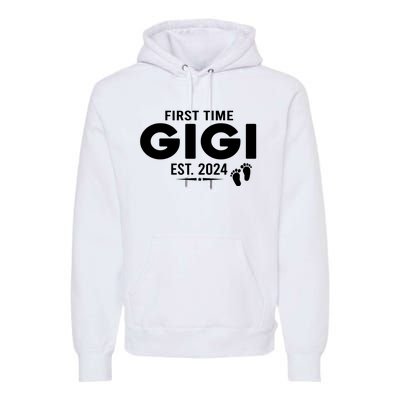 First Time Gigi Est 2024 Loading Promoted To Gigi Pregnancy Premium Hoodie