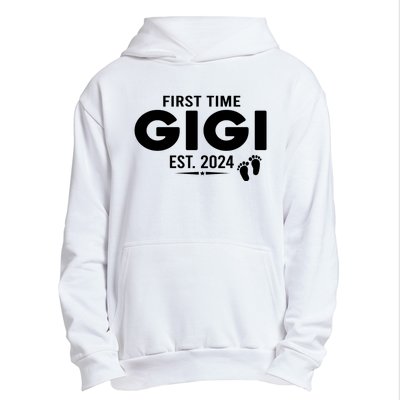 First Time Gigi Est 2024 Loading Promoted To Gigi Pregnancy Urban Pullover Hoodie