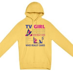 Funny Tv Girl Band Frenchs Exit Album Premium Pullover Hoodie