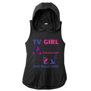 Funny Tv Girl Band Frenchs Exit Album Ladies PosiCharge Tri-Blend Wicking Draft Hoodie Tank