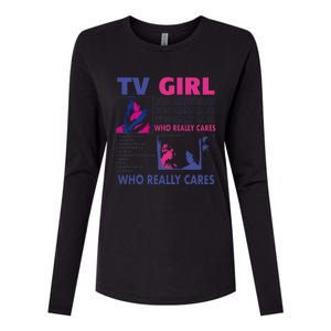 Funny Tv Girl Band Frenchs Exit Album Womens Cotton Relaxed Long Sleeve T-Shirt