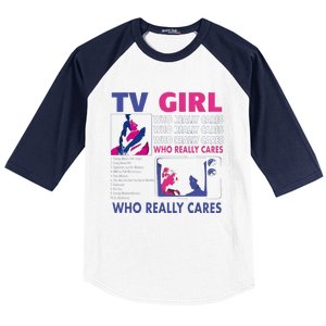 Funny Tv Girl Band Frenchs Exit Album Baseball Sleeve Shirt