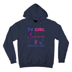 Funny Tv Girl Band Frenchs Exit Album Tall Hoodie