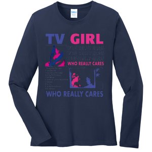 Funny Tv Girl Band Frenchs Exit Album Ladies Long Sleeve Shirt