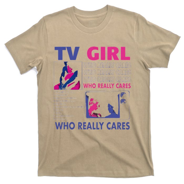 Funny Tv Girl Band Frenchs Exit Album T-Shirt