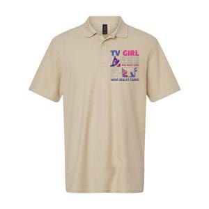 Funny Tv Girl Band Frenchs Exit Album Softstyle Adult Sport Polo