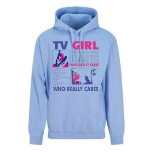 Funny Tv Girl Band Frenchs Exit Album Unisex Surf Hoodie