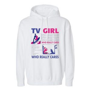 Funny Tv Girl Band Frenchs Exit Album Garment-Dyed Fleece Hoodie