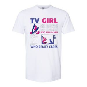 Funny Tv Girl Band Frenchs Exit Album Softstyle CVC T-Shirt