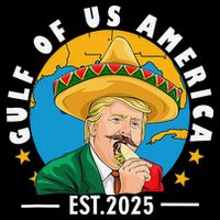 Funny Trump Gulf Of Us America 2025 Trump Merchandise Impact Tech Backpack