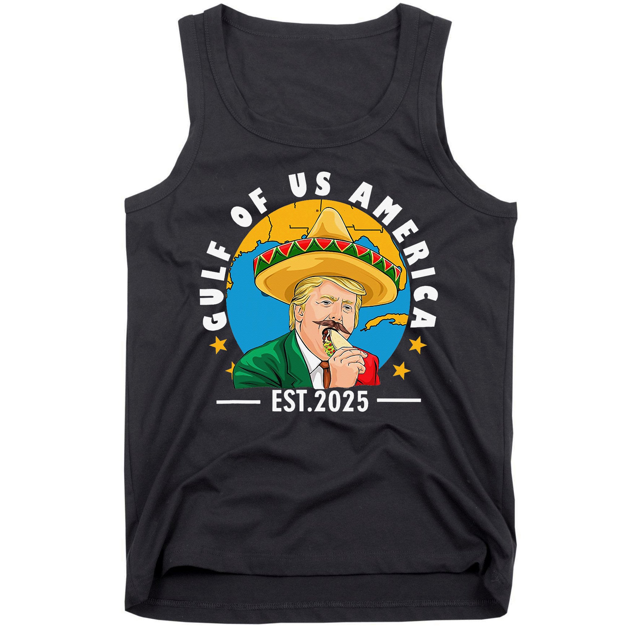 Funny Trump Gulf Of Us America 2025 Trump Merchandise Tank Top