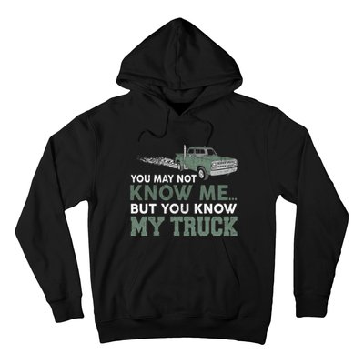 Funny Trucker Gift Do Not Touch My Truck Hoodie