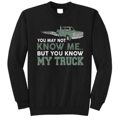 Funny Trucker Gift Do Not Touch My Truck Sweatshirt