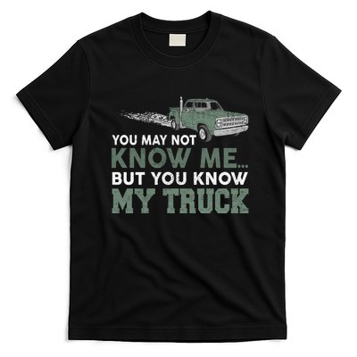 Funny Trucker Gift Do Not Touch My Truck T-Shirt