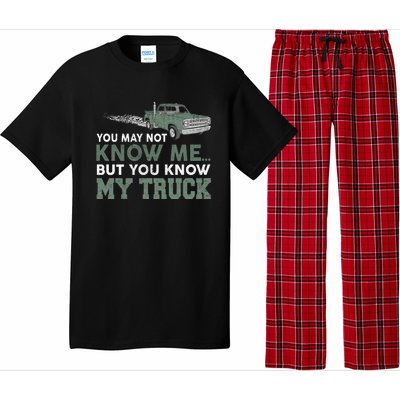 Funny Trucker Gift Do Not Touch My Truck Pajama Set