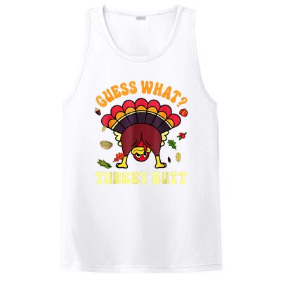 Funny Thanksgiving Guess What Turkey Butt PosiCharge Competitor Tank