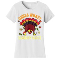 Funny Thanksgiving Guess What Turkey Butt Women's T-Shirt