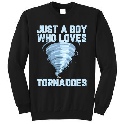 Funny Tornado Gift For Boy Hurricane Weather Chaser Sweatshirt