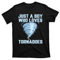 Funny Tornado Gift For Boy Hurricane Weather Chaser T-Shirt