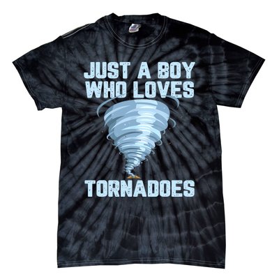 Funny Tornado Gift For Boy Hurricane Weather Chaser Tie-Dye T-Shirt