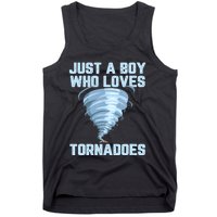 Funny Tornado Gift For Boy Hurricane Weather Chaser Tank Top