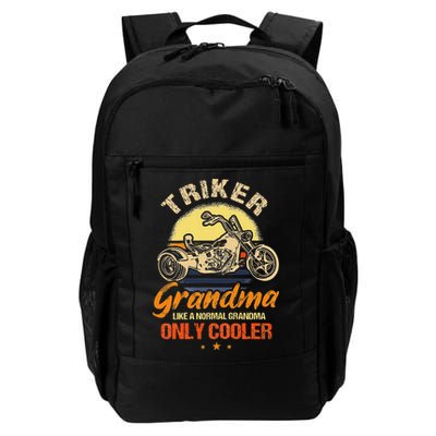 Funny Triker Grandma Motorcycle Trike Design Women Backpack
