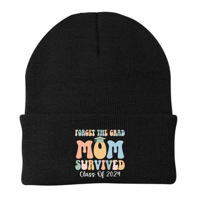 Forget The Grad Mom Survived Class Of 2024 Survived Mom Gift Beanie