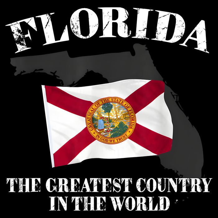 Florida The Greatest Country In The World Bucket Hat