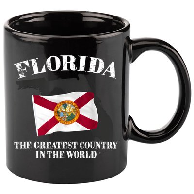 Florida The Greatest Country In The World 11oz C Handle Ceramic Mug