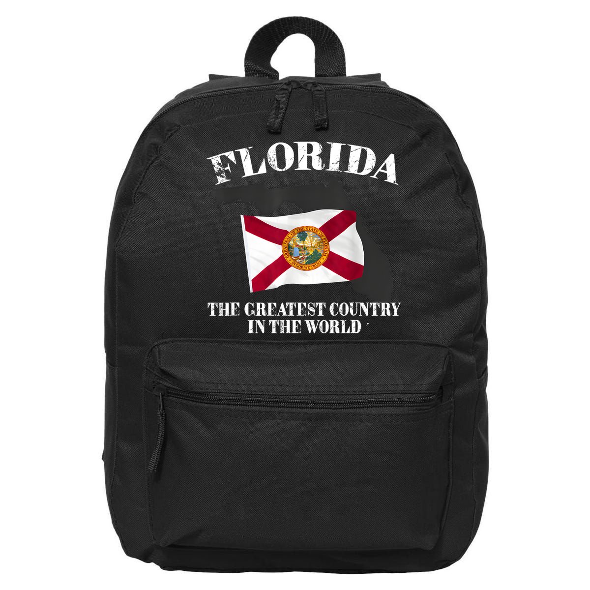 Florida The Greatest Country In The World 16 in Basic Backpack