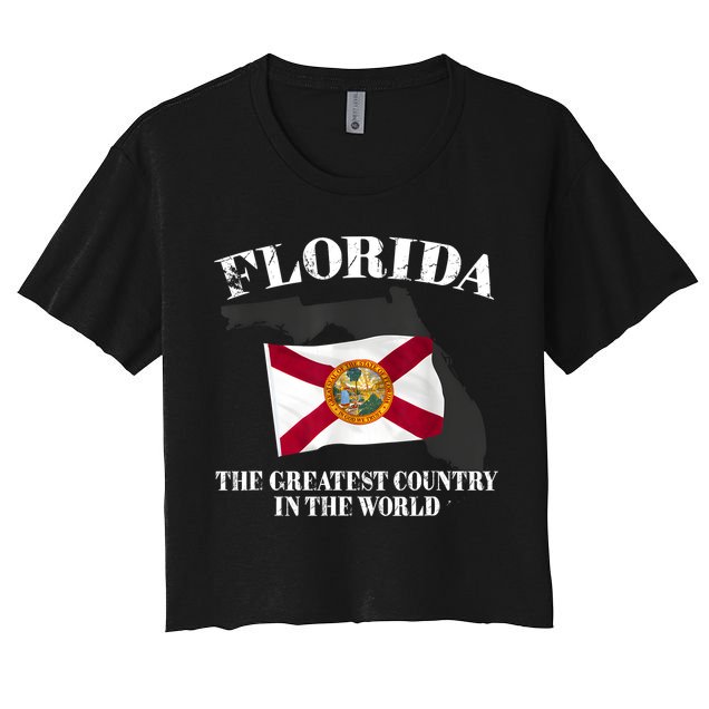 Florida The Greatest Country In The World Crop Top