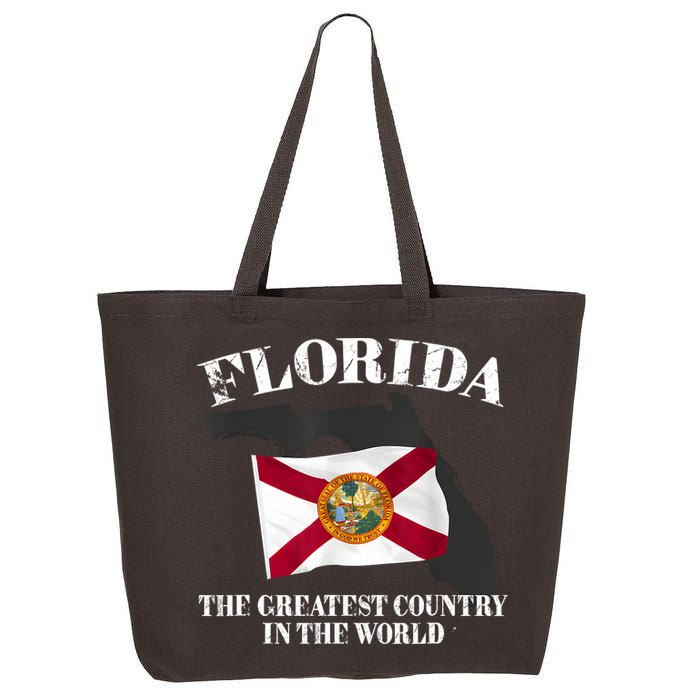 Florida The Greatest Country In The World 25L Jumbo Tote