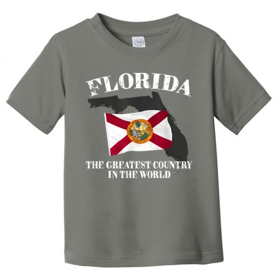 Florida The Greatest Country In The World Toddler T-Shirt