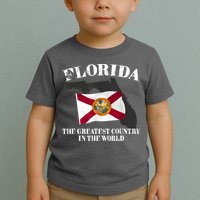 Florida The Greatest Country In The World Toddler T-Shirt