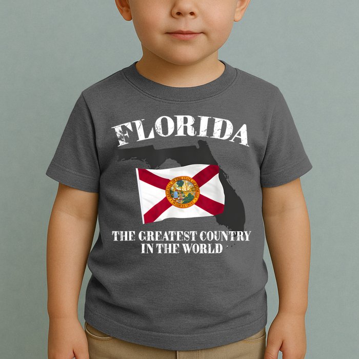 Florida The Greatest Country In The World Toddler T-Shirt