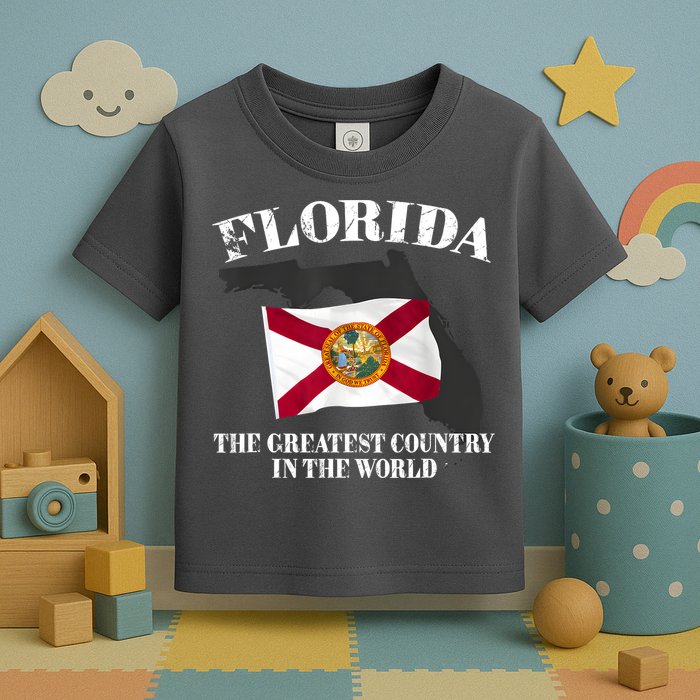 Florida The Greatest Country In The World Toddler T-Shirt