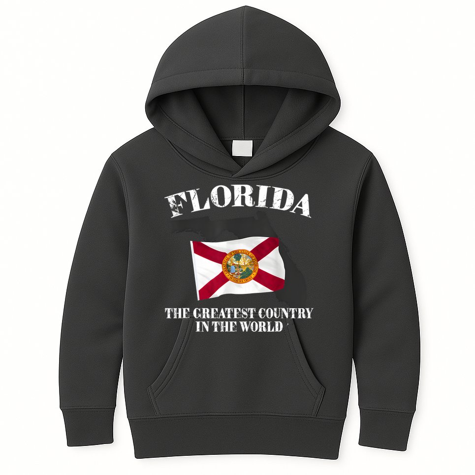 Florida The Greatest Country In The World Kids Hoodie