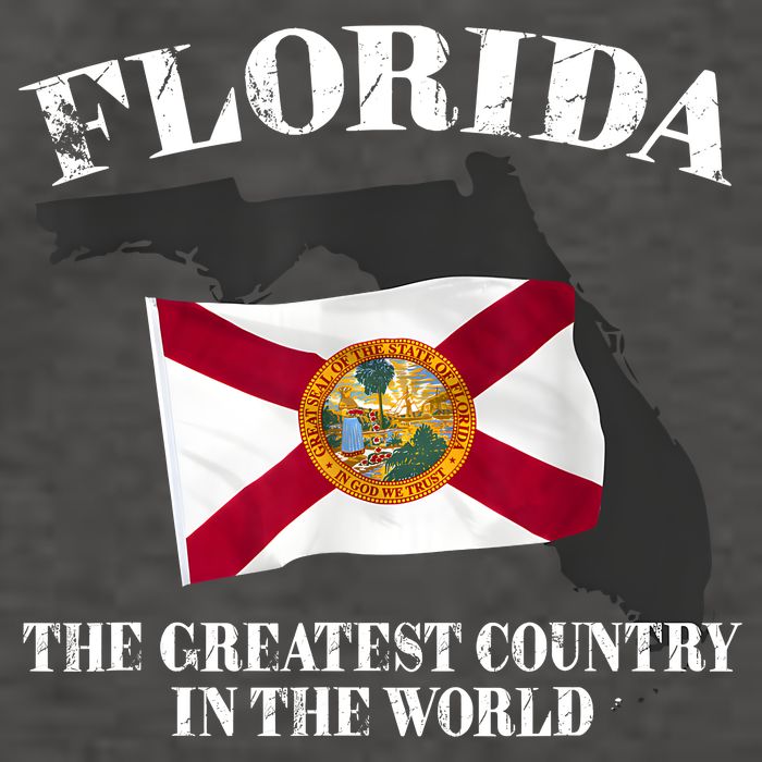 Florida The Greatest Country In The World Vector Backpack