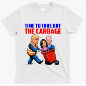 Funny Trump Garbage Time To Take Out The Garbage Election T-Shirt