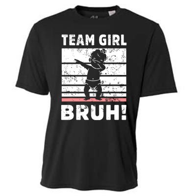 Family Team Girl Bruh Gender Reveal Party Announcement Cooling Performance Crew T-Shirt