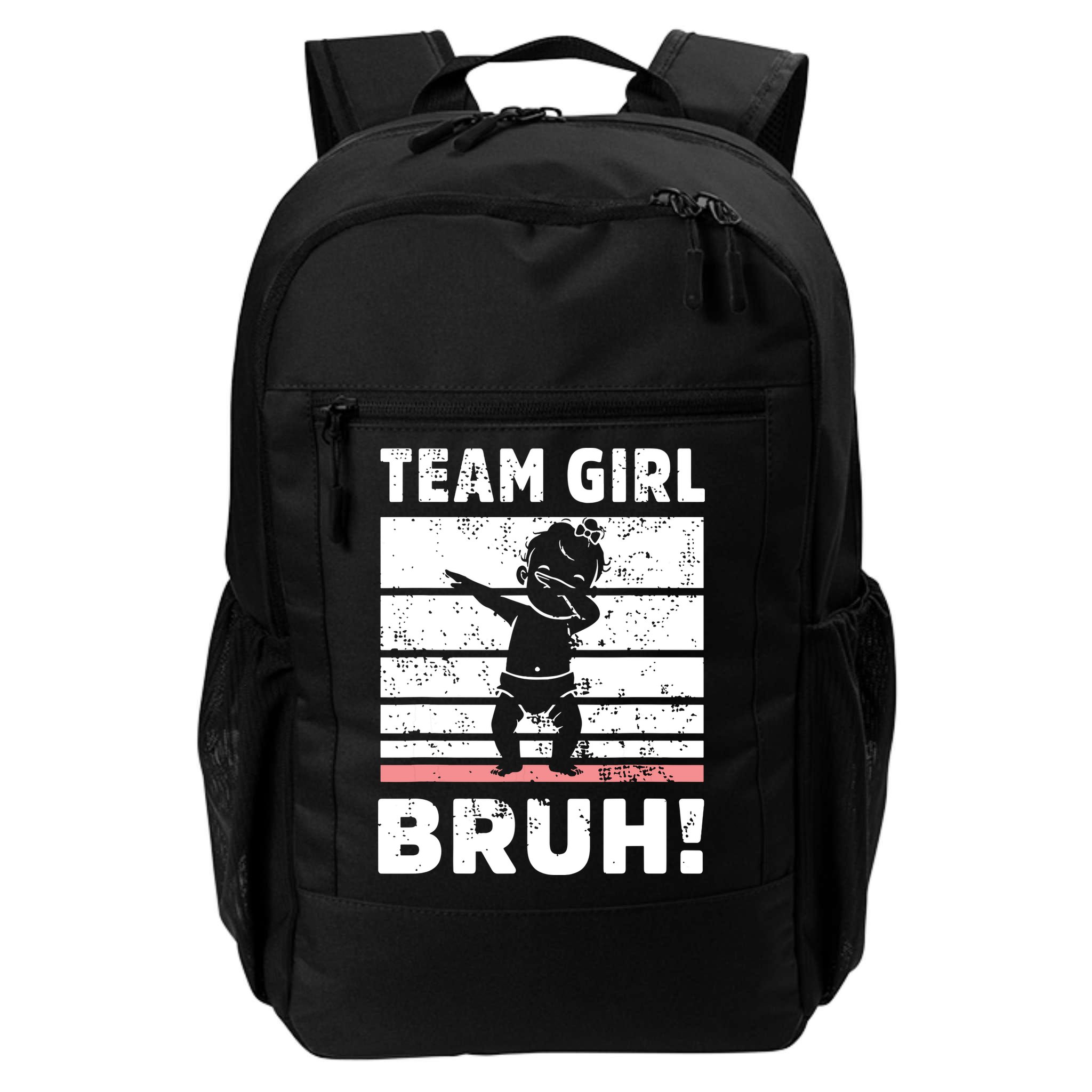 Family Team Girl Bruh Gender Reveal Party Announcement Backpack