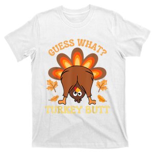 Funny Thanksgiving Guess What Turkey Butt T-Shirt